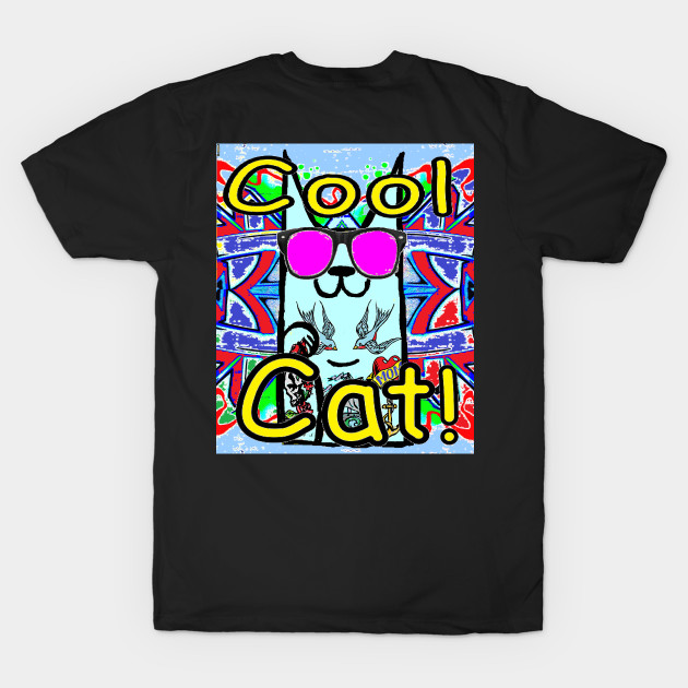 Tattoo cat cool cat kpop kitty 7 by LowEndGraphics